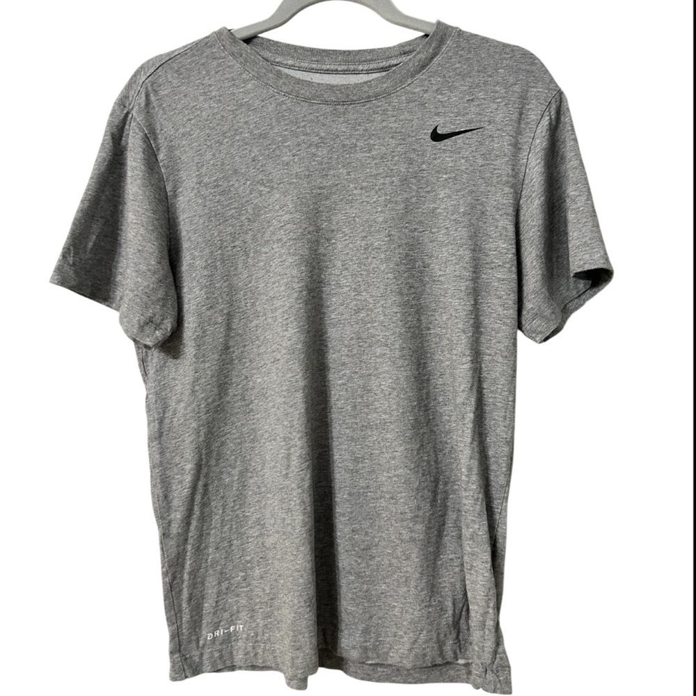 Nike The Nike Tee Dri-Fit Grey Mens Size Small